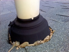 Norcross's Best Gutter Cleaners' Certainteed Certified roofers can replace your cracked and rotted vent boots.