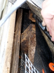 Norcross's Best Gutter Cleaners' can replace rotted fascia and soffitt